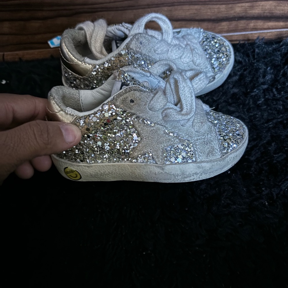 still like new my daughter worn them on her first birthday